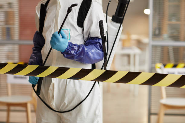 Professional Sewage Cleanup technician working in Stevinson, CA